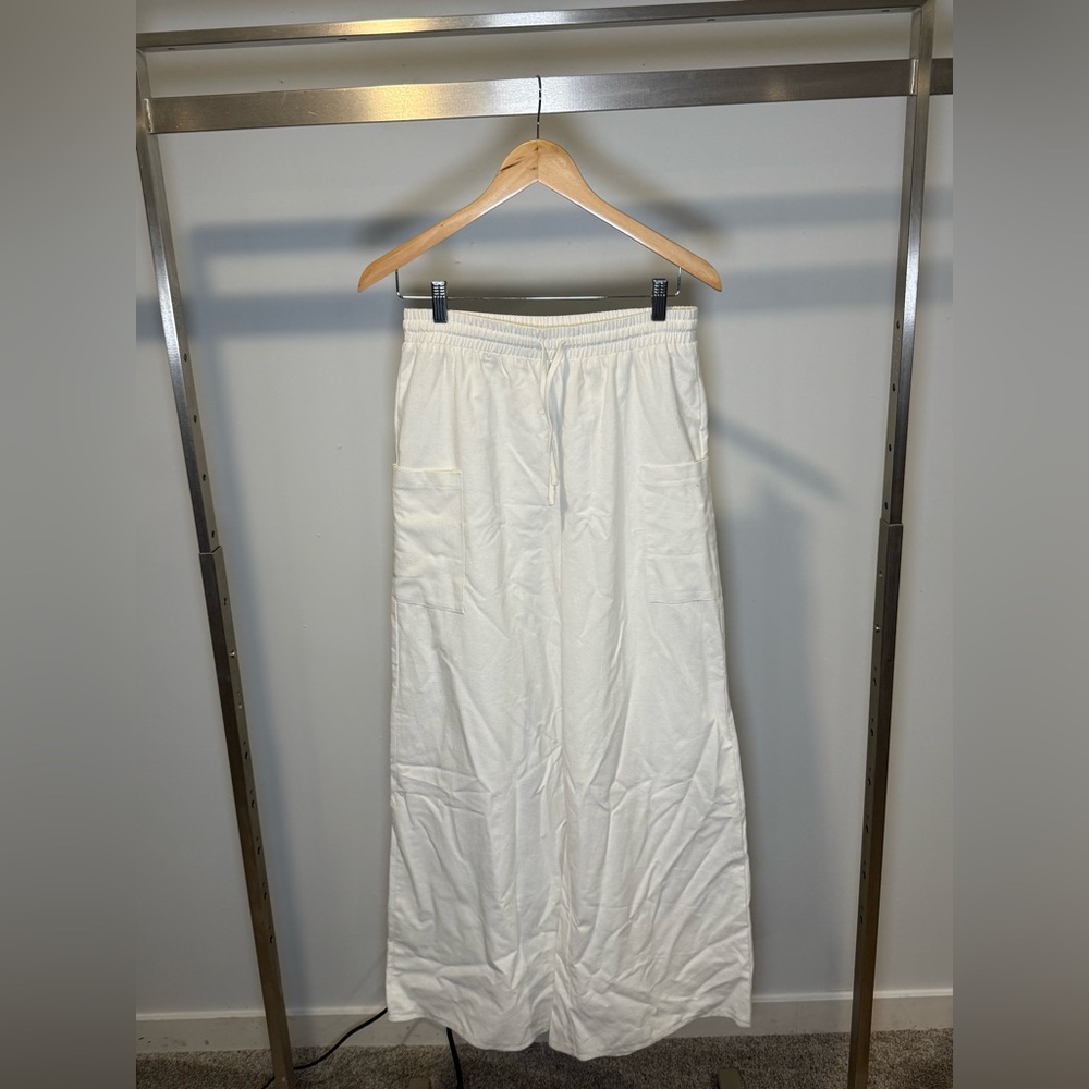 Princess Polly High Waist Linen Blend Pants